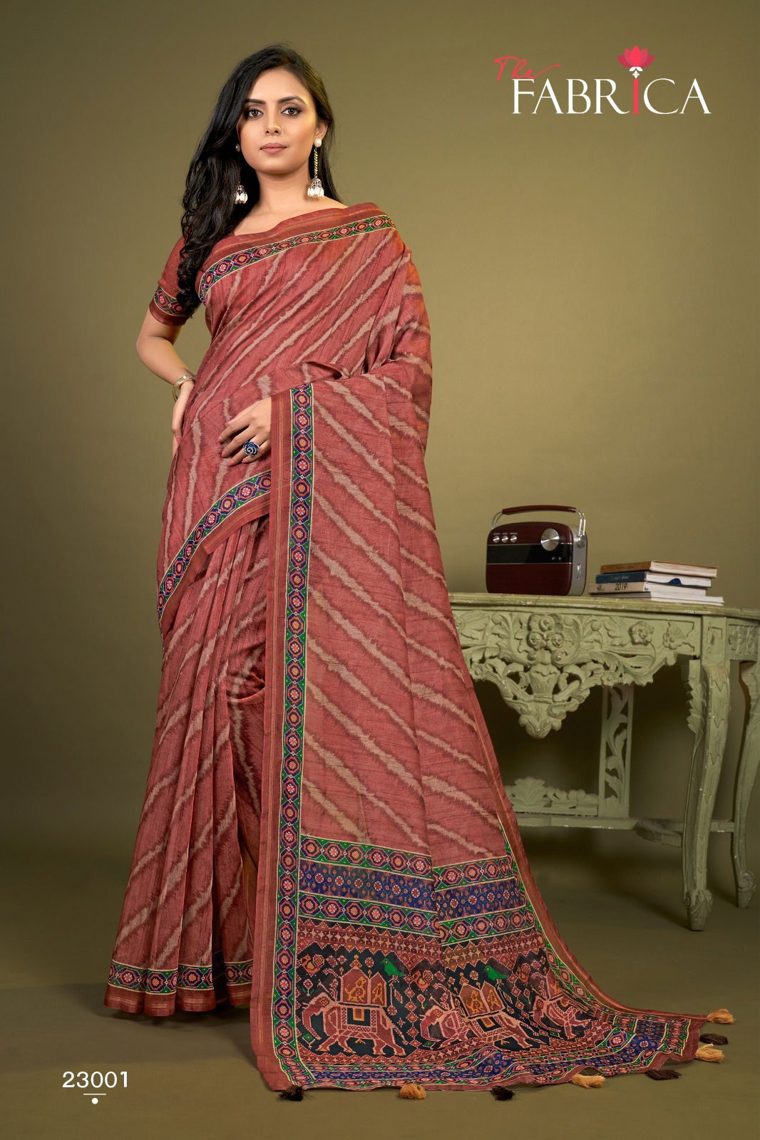 STELVIN Stelvin By The Fabrica Printed Cotton Sarees Catalog